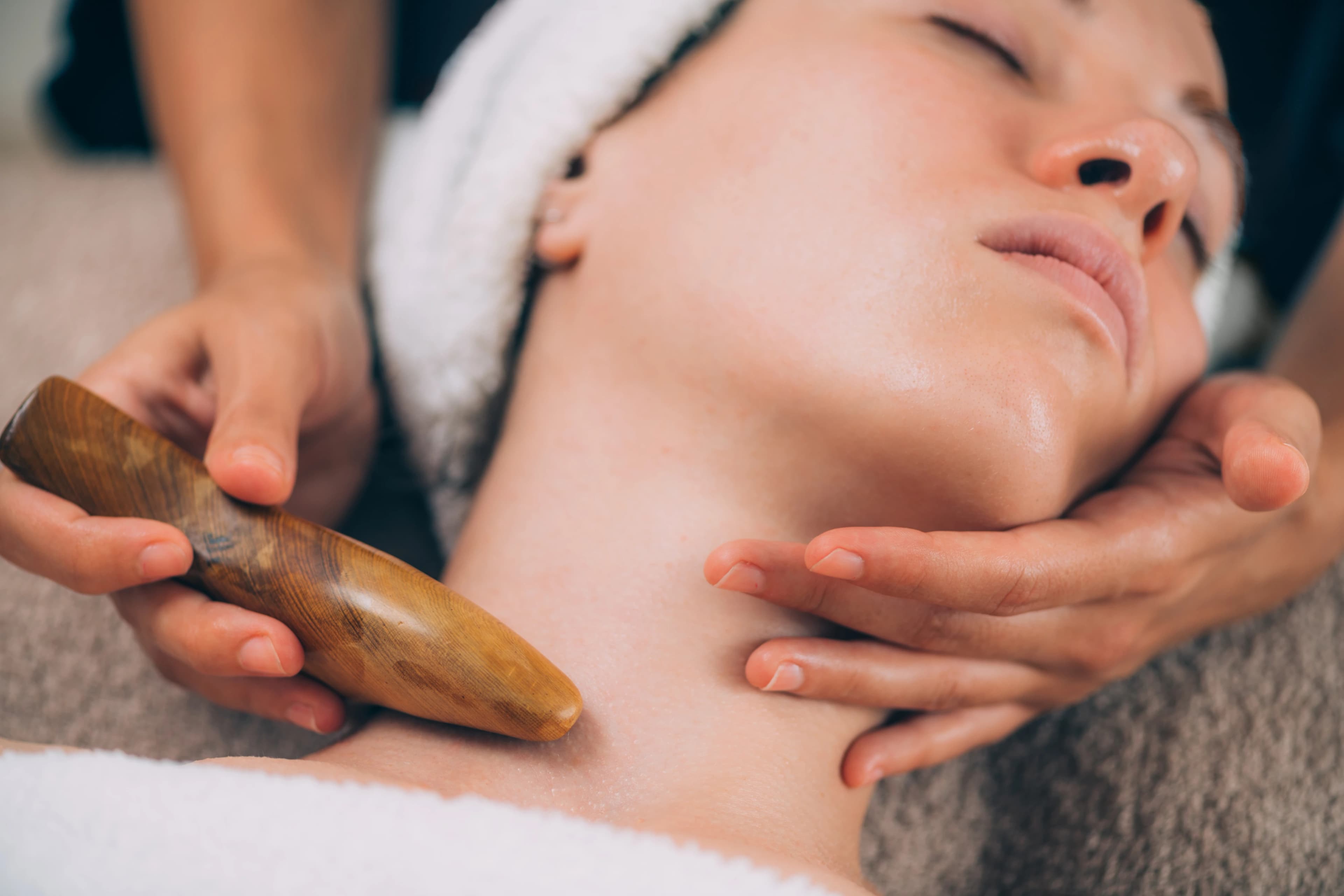 Ayurvedic wellness massage treatment